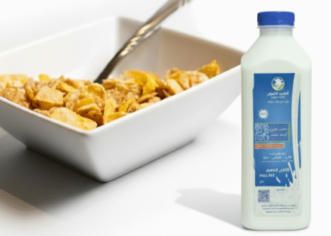 حليب بالكورن فلكس